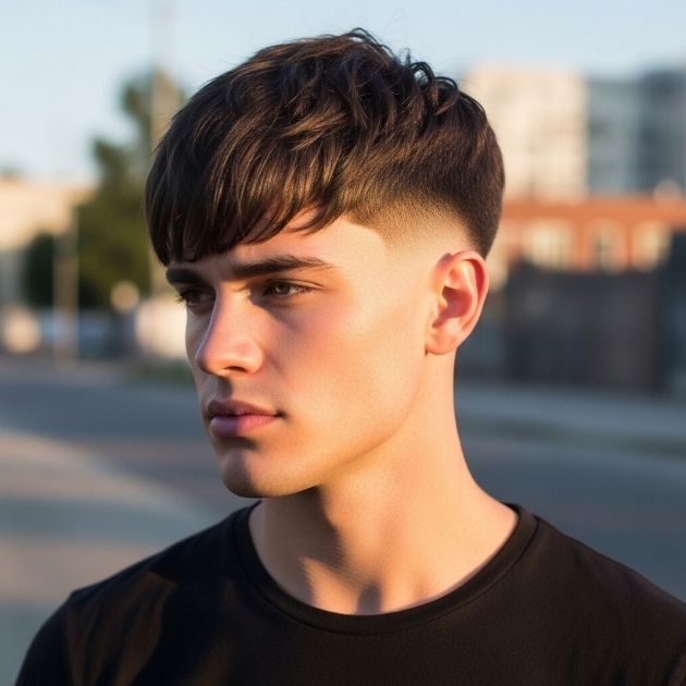 Thick Fringe with Low Taper