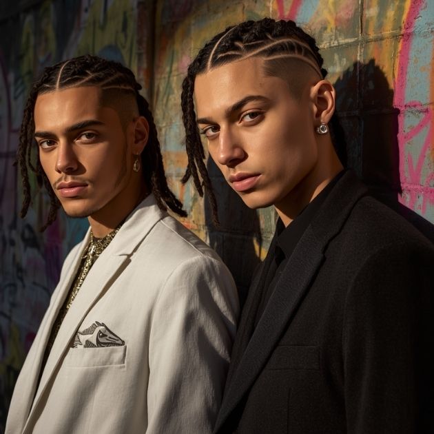 Two Strand Twists with Undercut