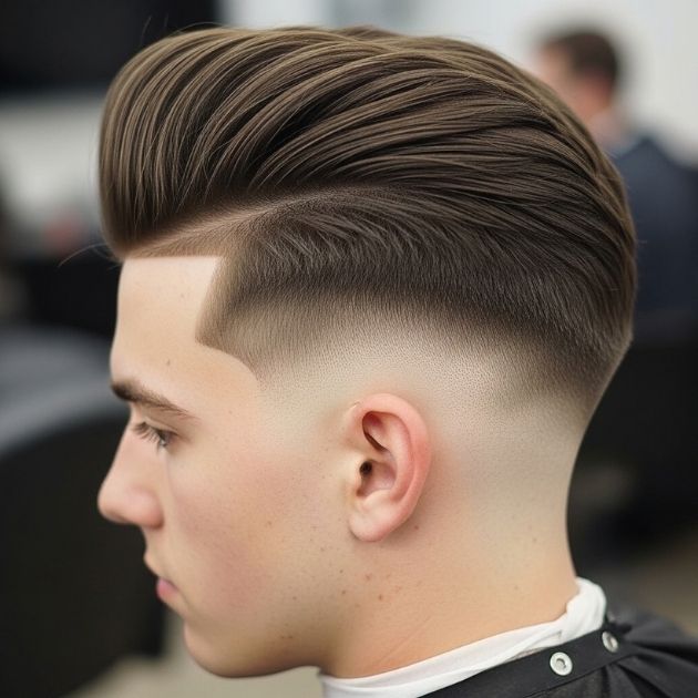 Undercut with Low Fade