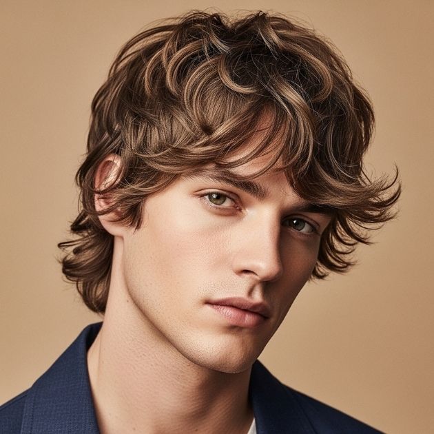 Wavy Wolf Cut