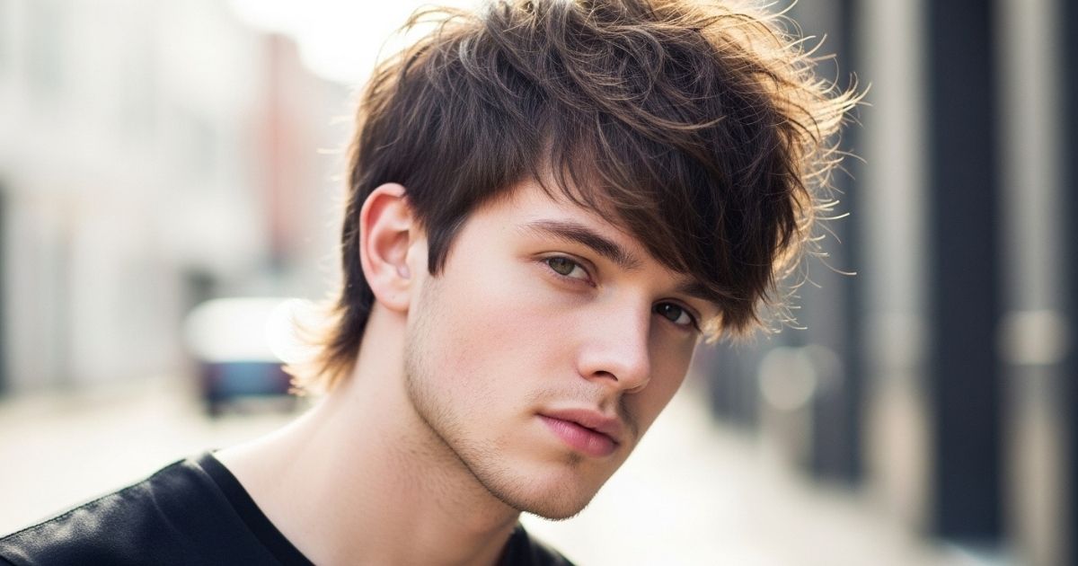Wolf Cut Men Hairstyles That Are Bold & Trendy In 2026