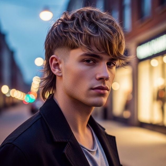 Wolf Cut Mullet