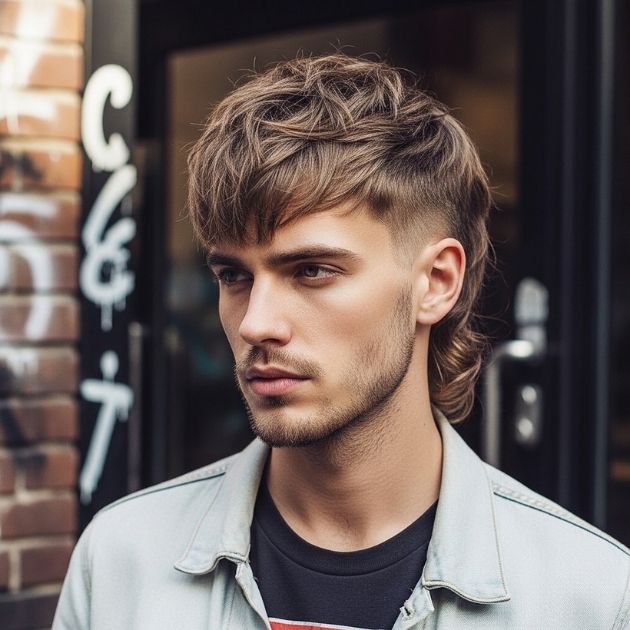 Wolf Cut Mullet