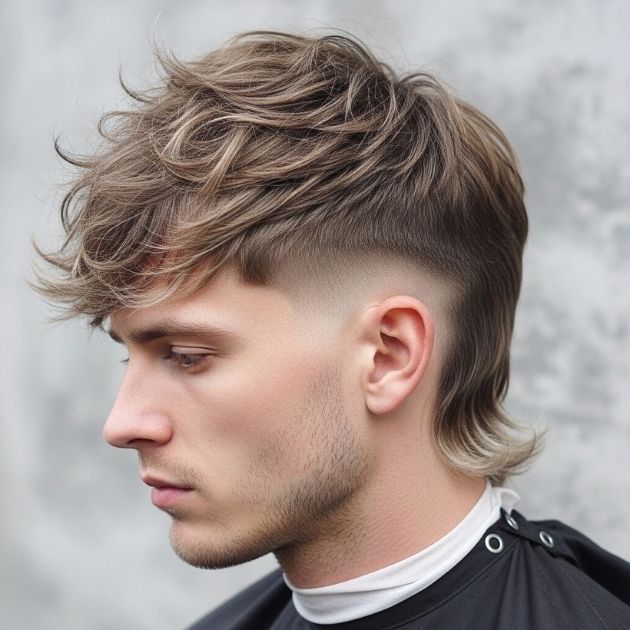 Wolf Cut with Undercut