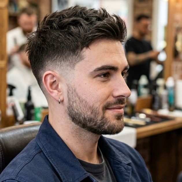 Asian Low Burst Fade