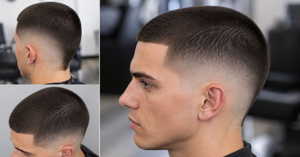 Burst Fade Buzz Cut