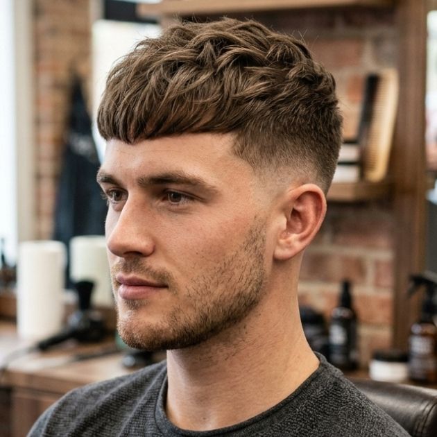 Classic Low Taper With French Crop Hair