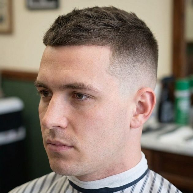 Classic Taper Buzz Haircut