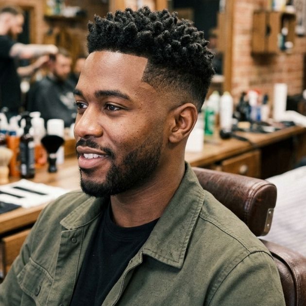 Classic Textured Crop with Low Taper Fade