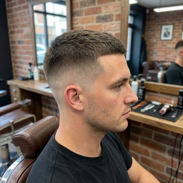 Clean Taper Buzz Style