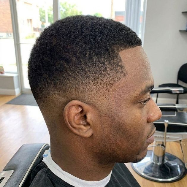 Low Taper Fade Black Fresh Haircut