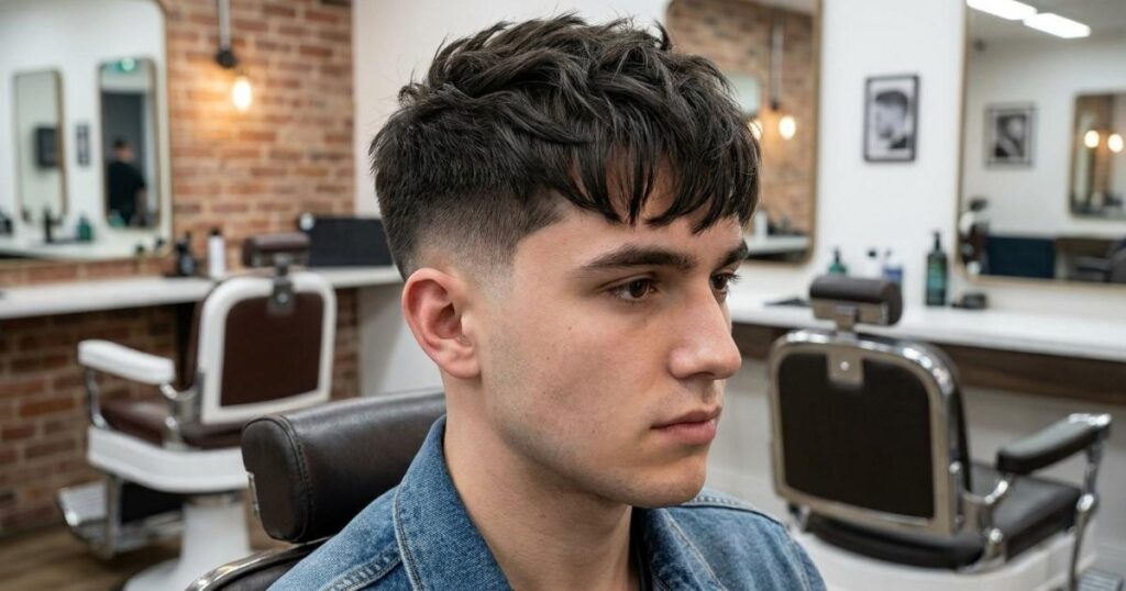 Low Taper Fade Fringe