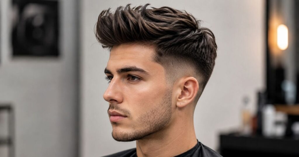 Low Taper Fade Quiff