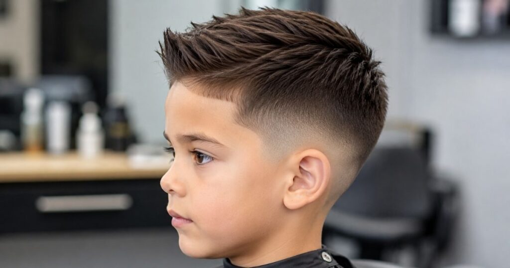 Low Taper Fade for Kids