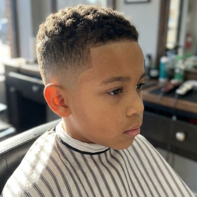 Low Taper Fade for Kids