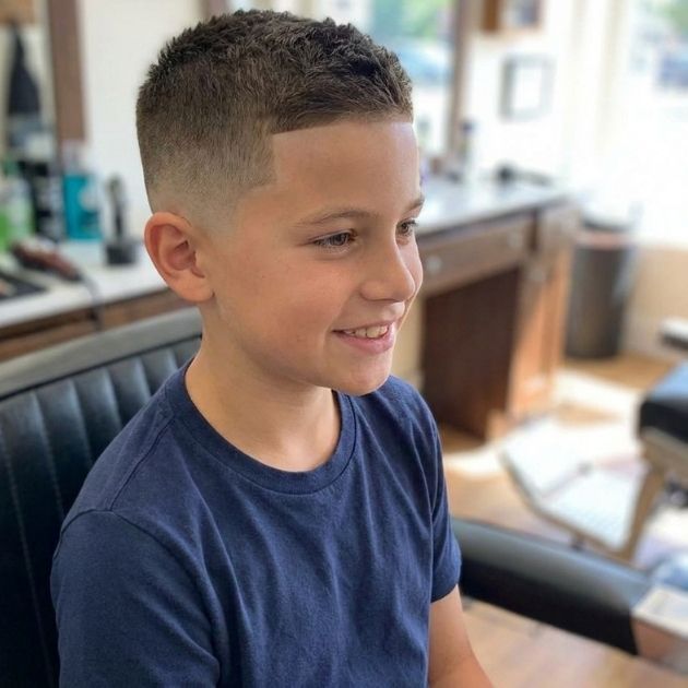 Low Taper Fade with Short Top