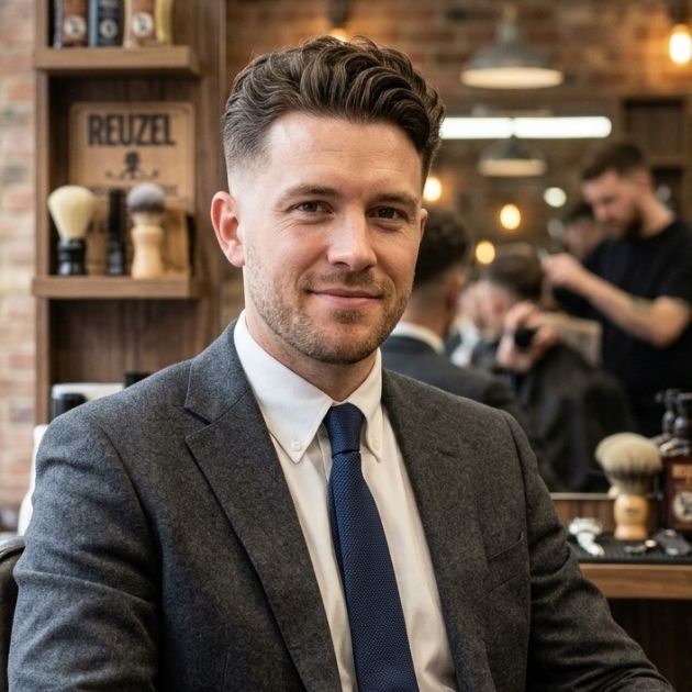 Professional Wavy Fade