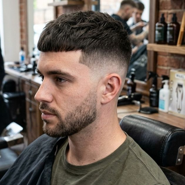 Sharp Fade French Crop