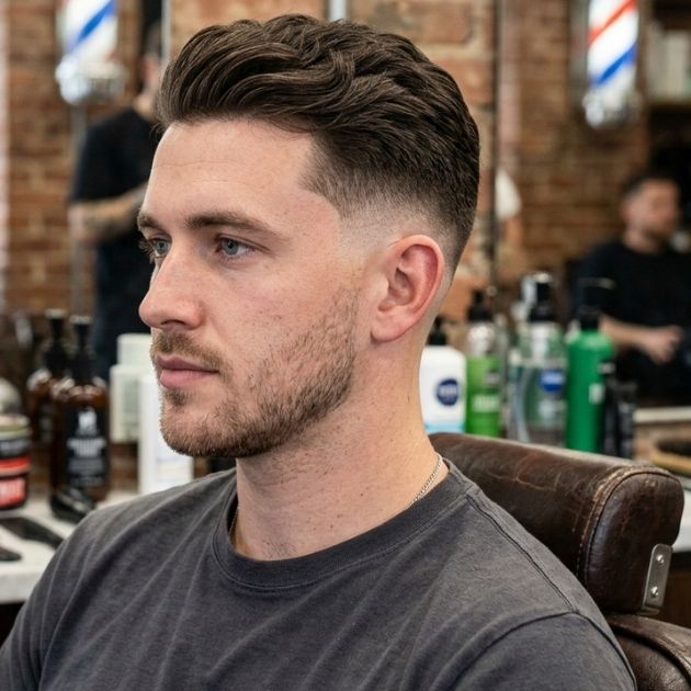 Skin Low Burst Fade
