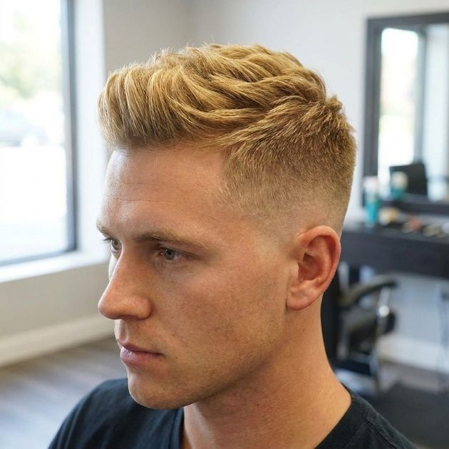 Taper Fade Blond