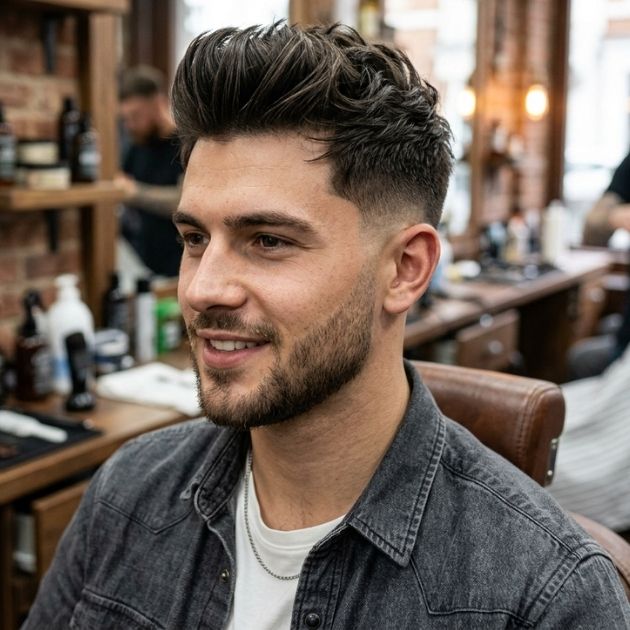 Taper Quiff with Layers