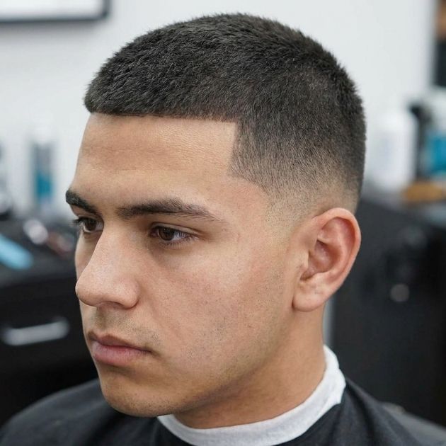 Textured Buzz with Low Taper