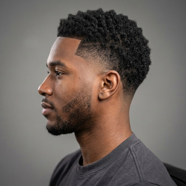 High Burst Fade Taper Blend