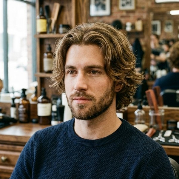 Medium Length Middle Part