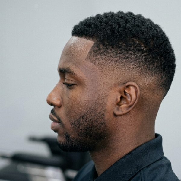  Mid Taper Fade Short Hair