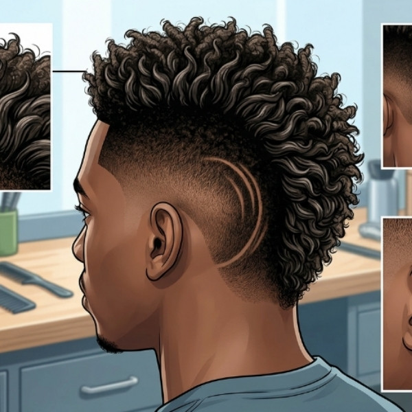 _Textured Burst Fade Mohawk
